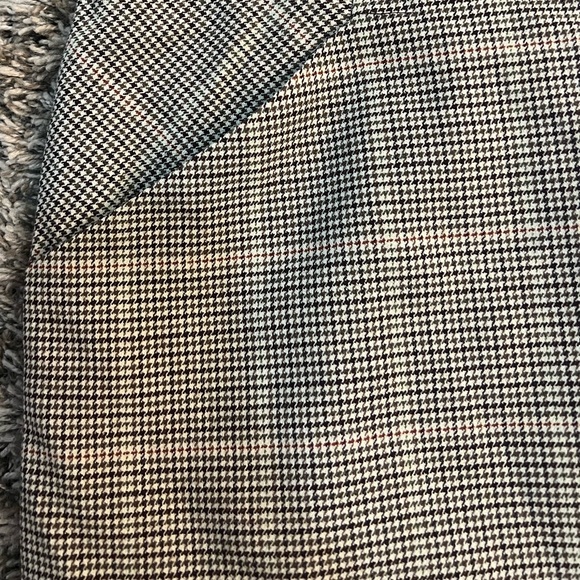Talbots Windowpane Houndstooth Sheath Dress in Browns, Size 10P - Picture 7 of 9